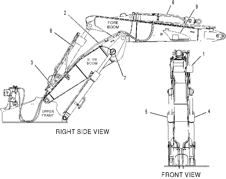 BOOM AR-VARIABLE ADJUSTABLE 1998125 CAT