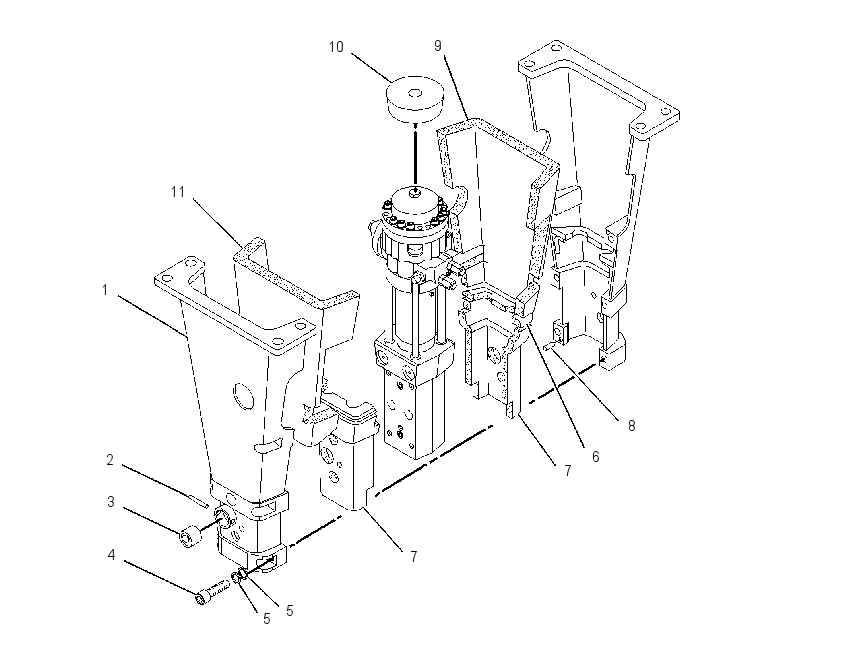 PLATE GP-HAMMER 1584544 CAT