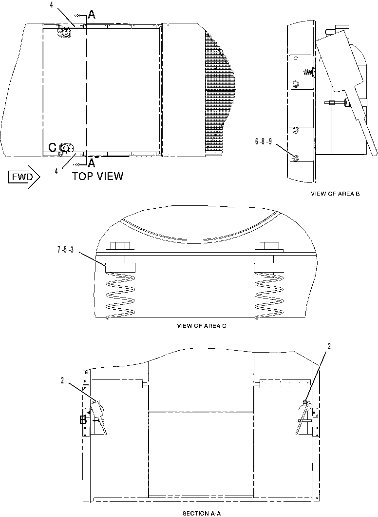 FIRE EXTINGUISHER GP 2273711 CAT