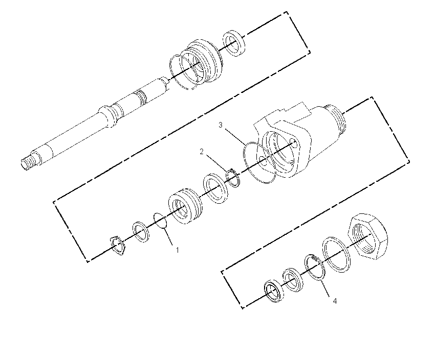 CYLINDER GP-GEARSHIFT 2252301 CAT