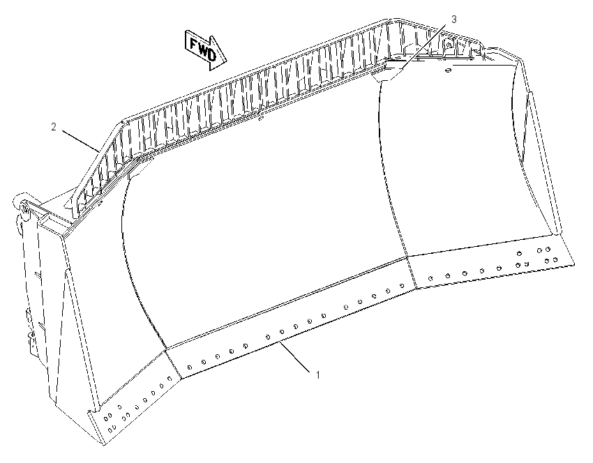 BLADE GP-UNIVERSAL 1307751 CAT