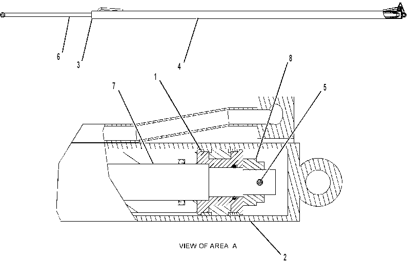 CYLINDER GP-EXTENDABLE STICK 2234220 CAT