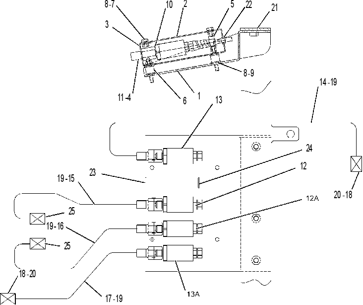 LINES GP-PRESSURE SENSOR 2109327 CAT