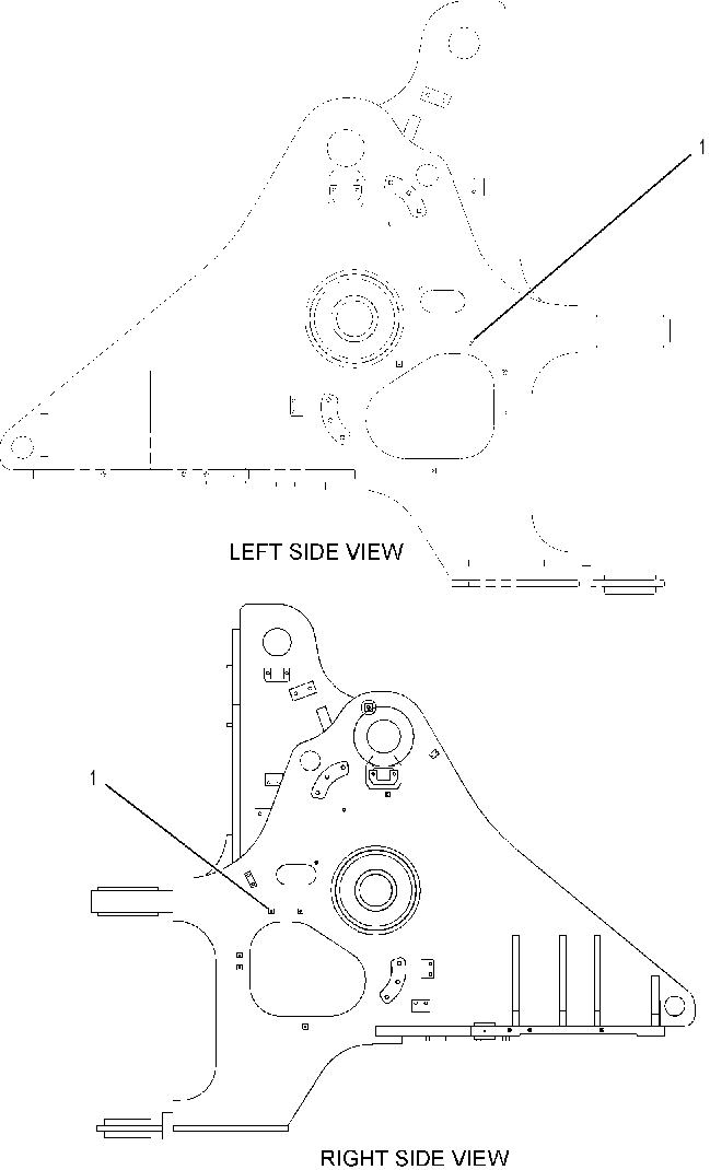 HARDWARE GP-LOADER FRAME 1897849 CAT