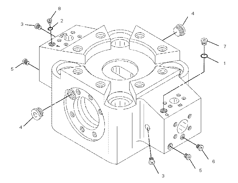 BODY GP-VALVE 2086972 CAT