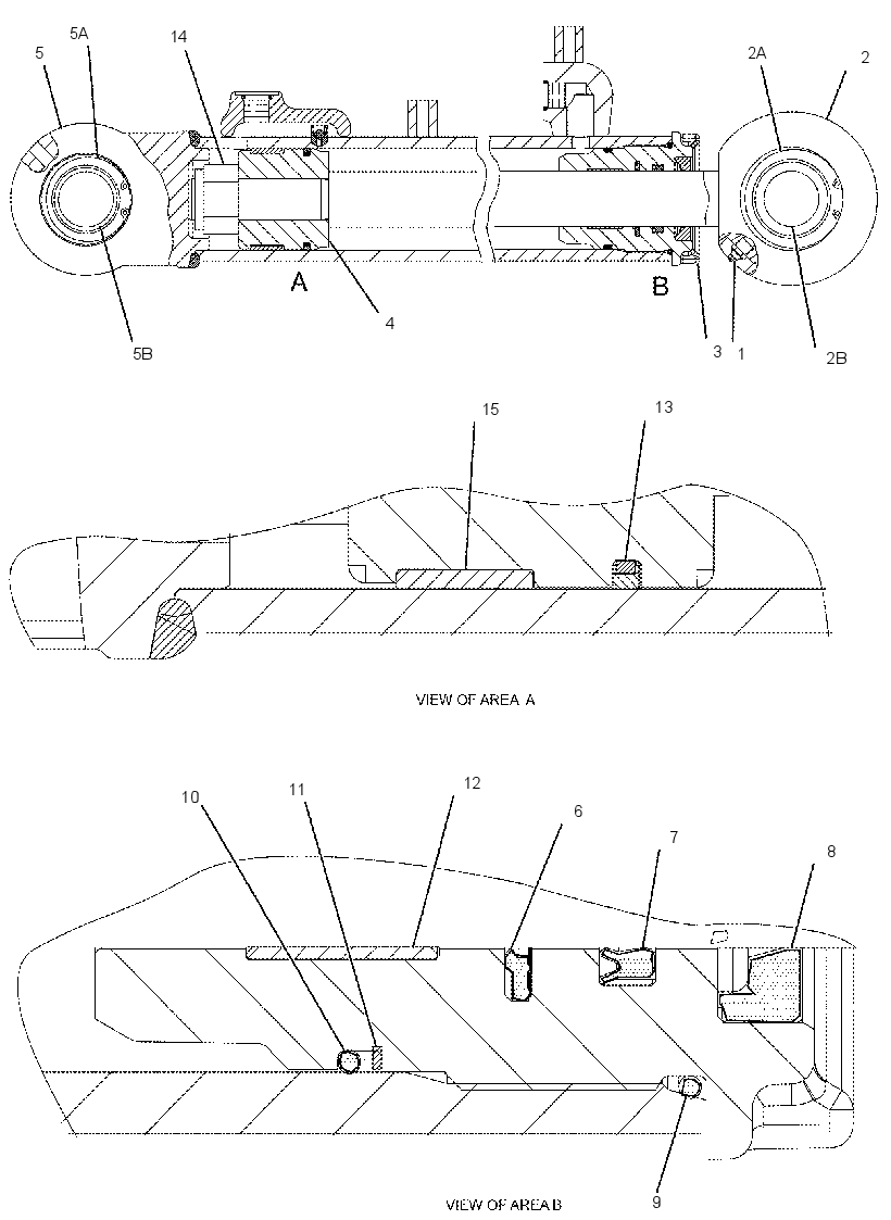 CYLINDER GP-ANGLING 2167388 CAT