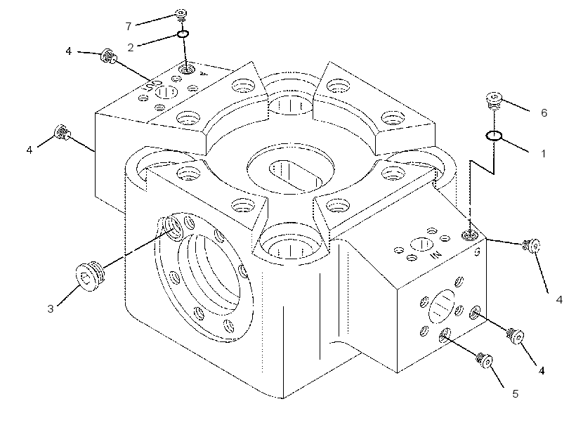 BODY GP-VALVE 2086970 CAT