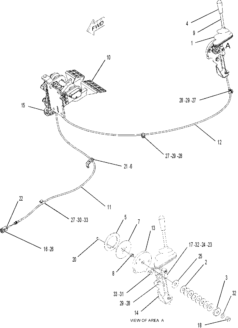CONTROL GP-GOVERNOR & BRAKE 2136365 CAT
