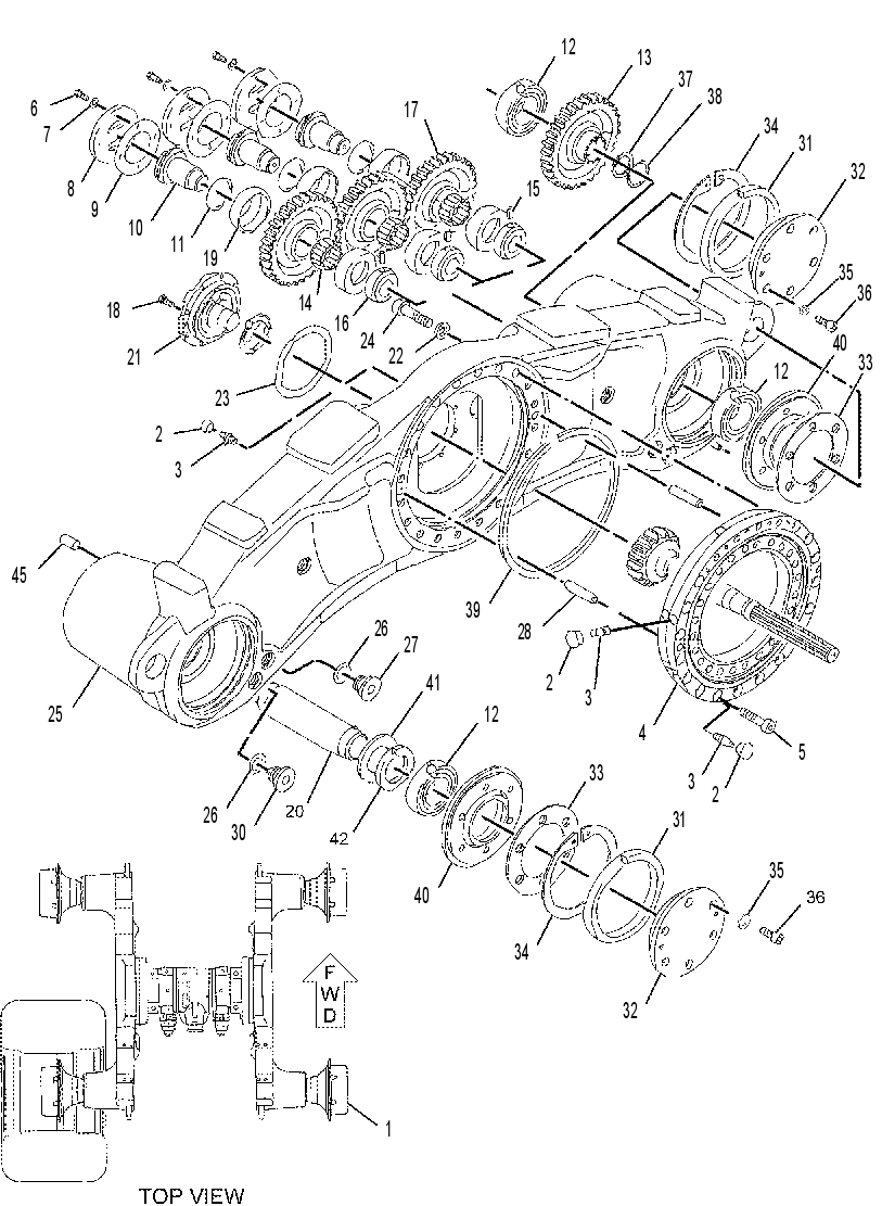 BOGIE GP 2204783 CAT