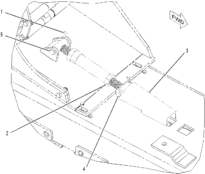 TOOL & MTG GP-TRACK TENSIONER 2365108 CAT