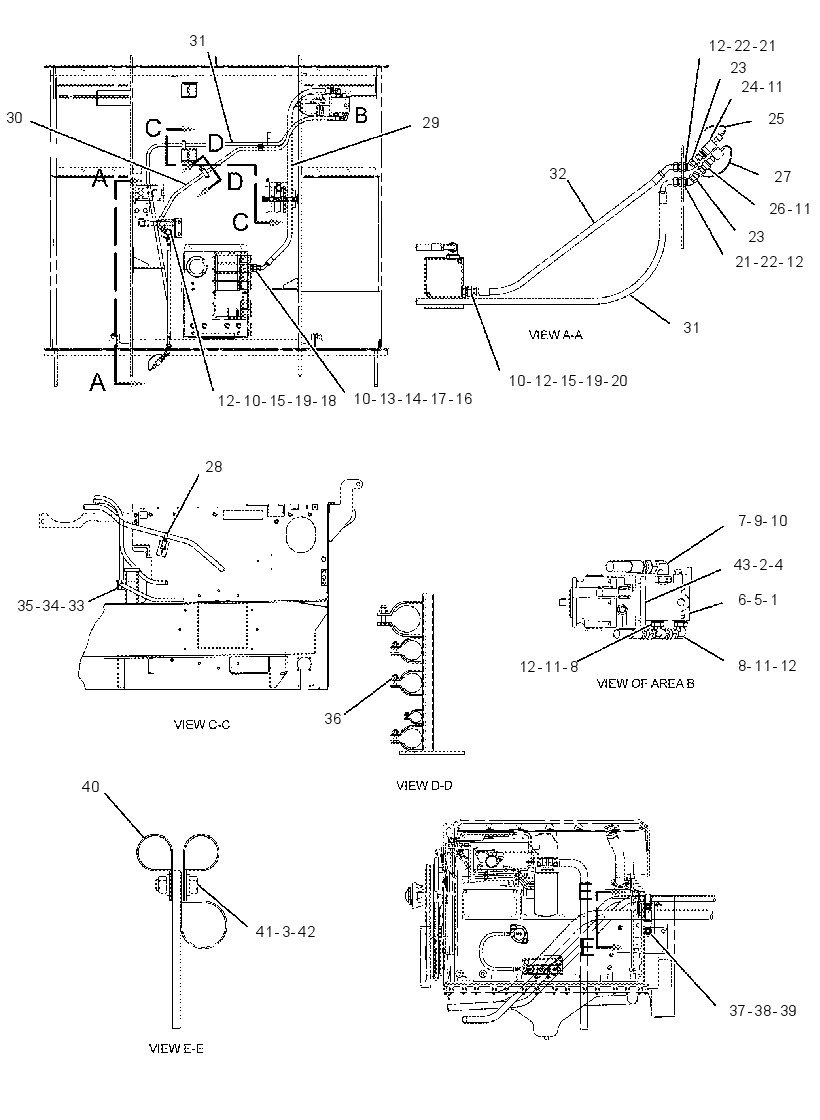 LINES GP-SCREED DRIVE 1158340 CAT
