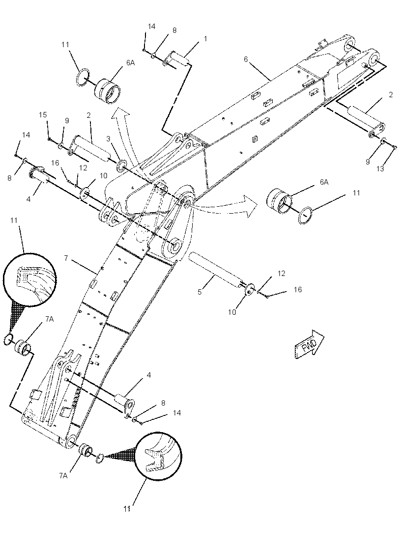 BOOM GP-VARIABLE ADJUSTABLE 2001055 CAT