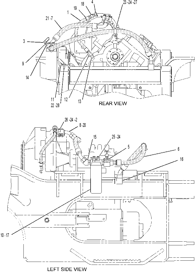 FILTER & LINES GP-POWER TRAIN 2289870 CAT