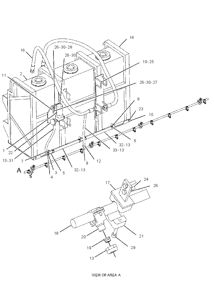 SPRAY GP-WATER 2032590 CAT