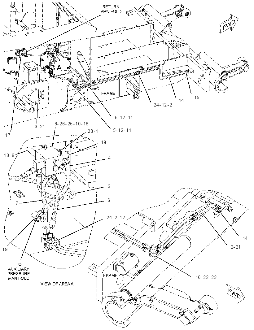 LINES GP-HITCH 2344395 CAT