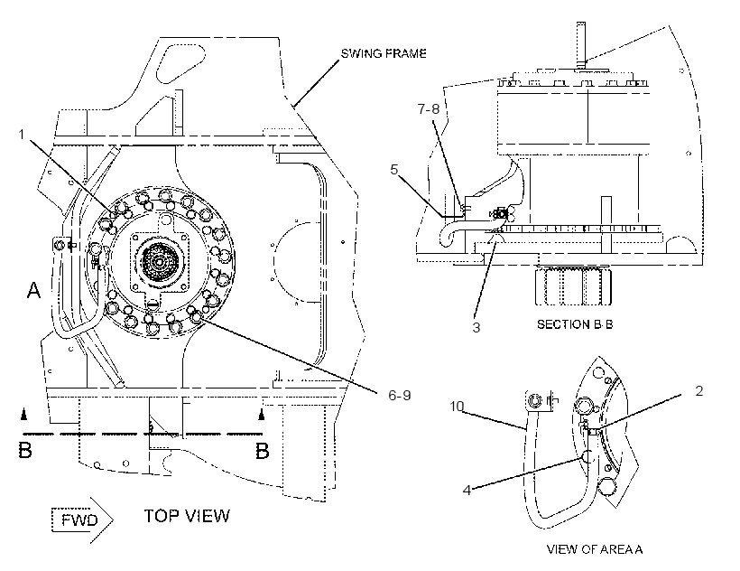 FASTENER GP-SWING DRIVE 2164978 CAT