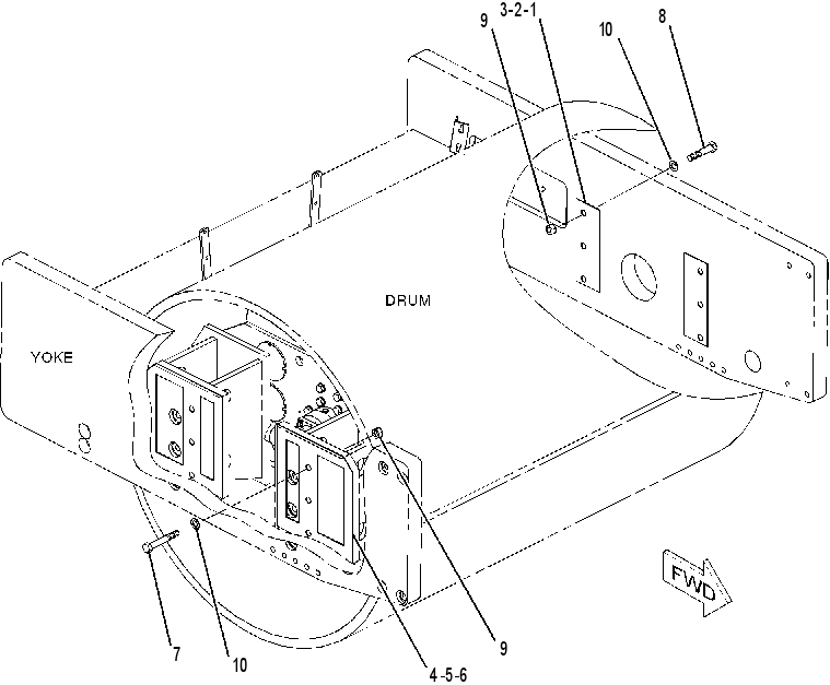 INSTALLATION GP-DRUM 2404676 CAT