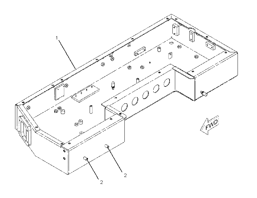 ENCLOSURE GP-ELECTRONICS BAY 2244018 CAT