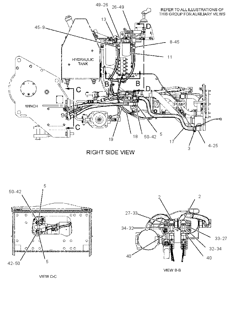 LINES GP-WINCH 2212957 CAT