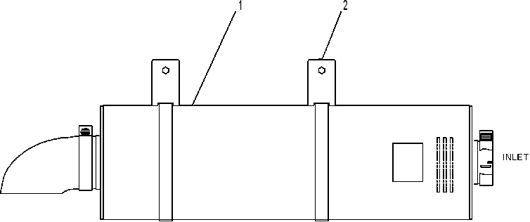 MUFFLER & CONVERTER GP 2205681 CAT