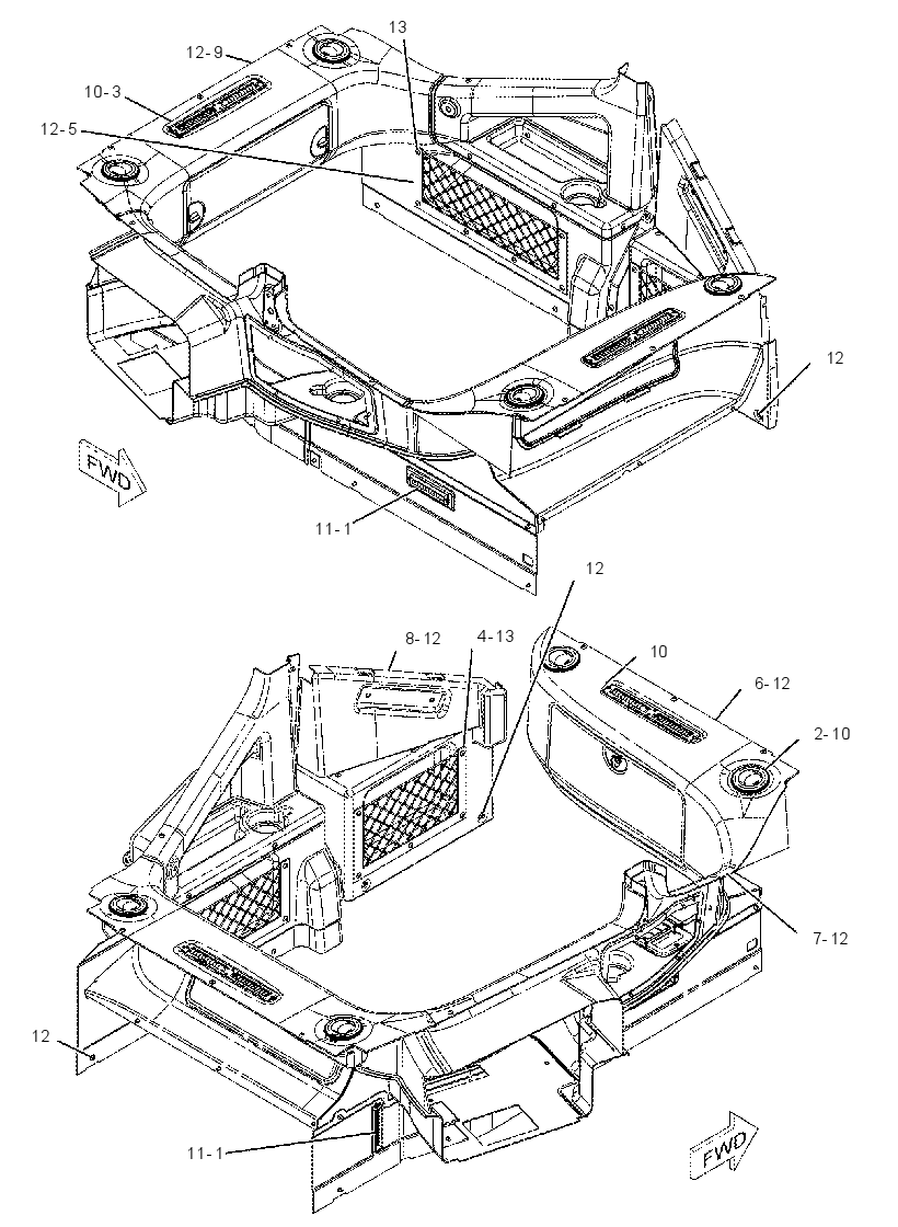 CONSOLE GP 2097158 CAT