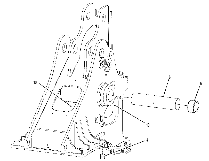 FRAME AS-LOADER 2217967 CAT