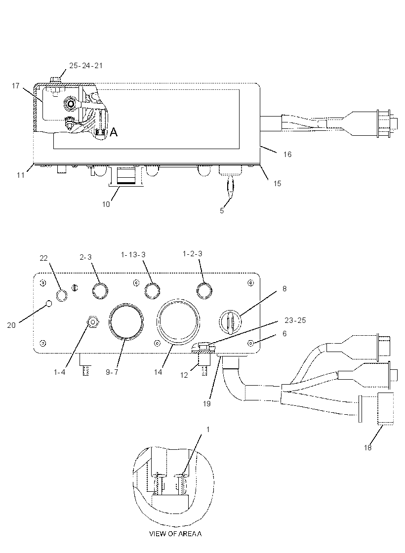 CONTROL GP-START/STOP 2347829 CAT