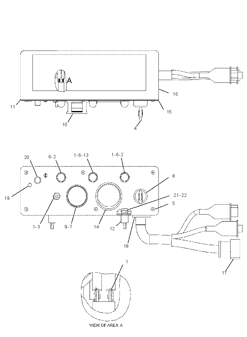 CONTROL GP-START/STOP 2347830 CAT