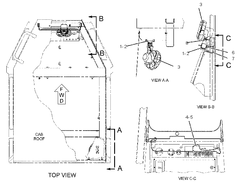FAN GP-DEFROSTER 2321312 CAT