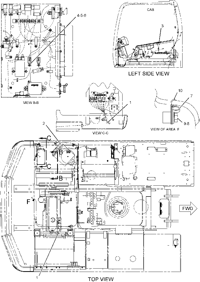 WIRING GP-FUEL SYSTEM 2342501 CAT