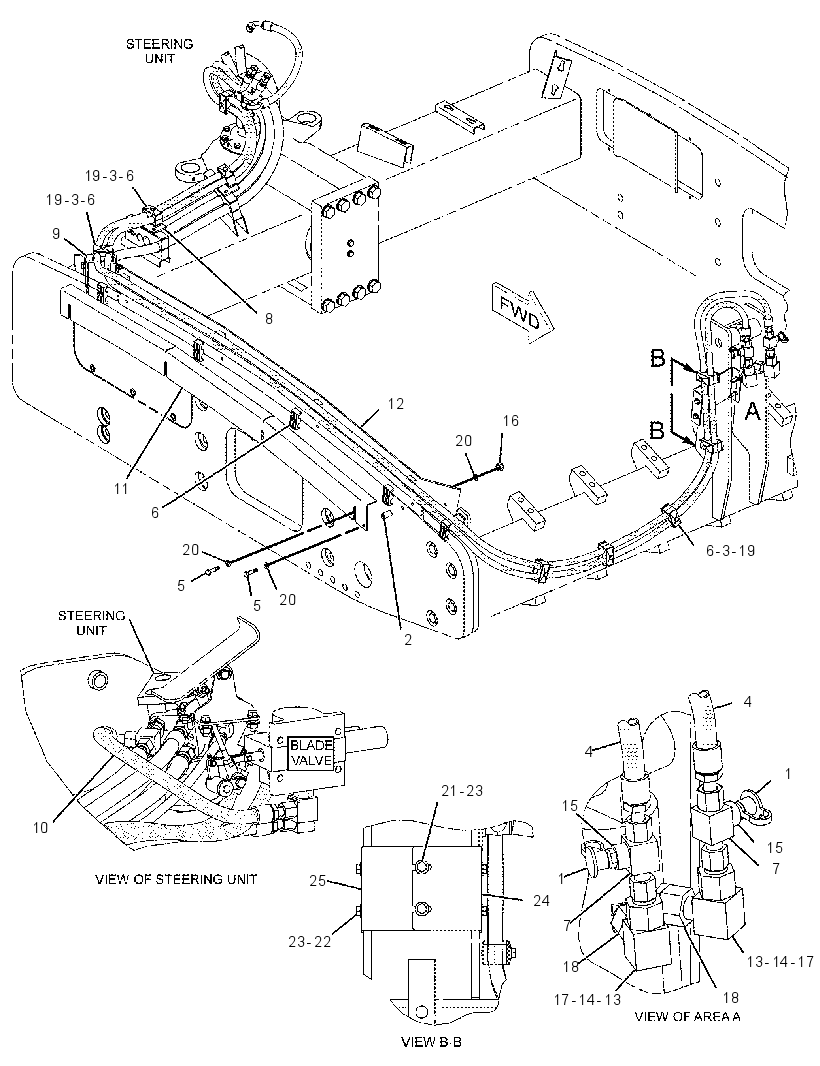 LINES GP-BLADE 2224089 CAT