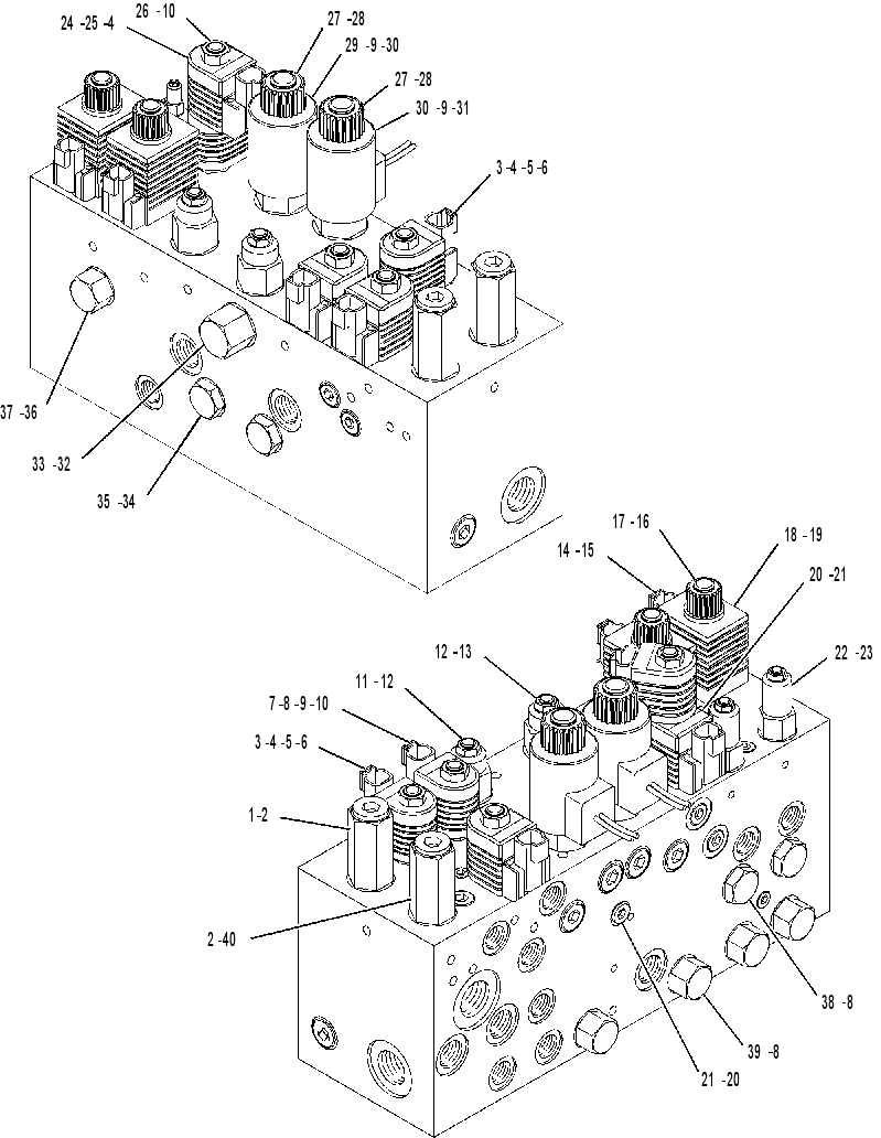 Клапан управляющий 2114172 CAT