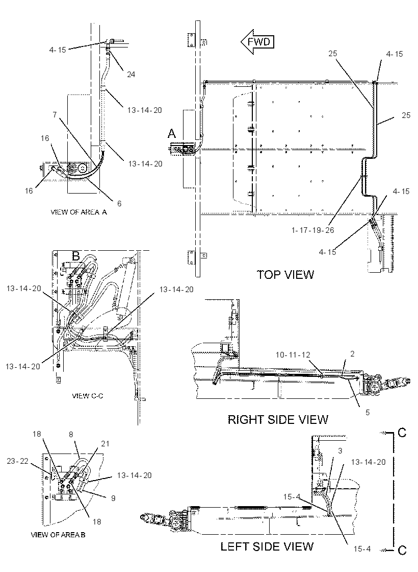 LINES GP-TRUCK HITCH 1803718 CAT