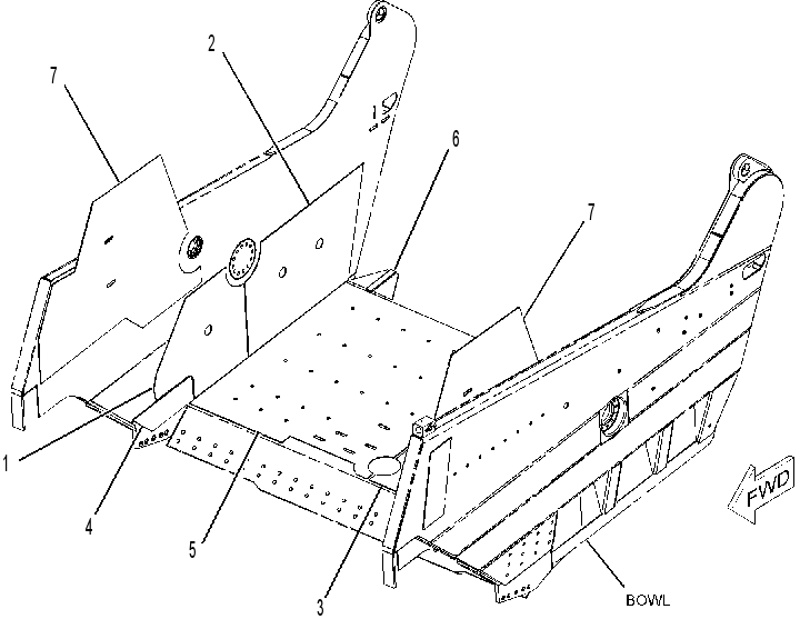LINER GP-BODY 2308175 CAT