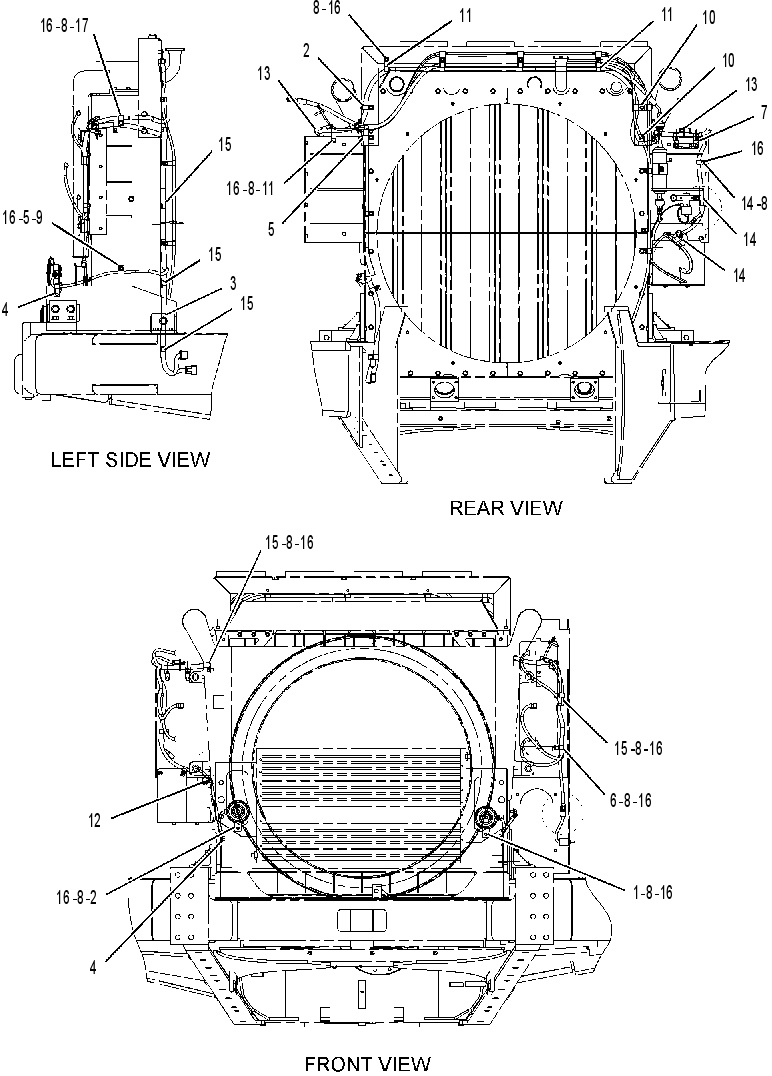 WIRING GP-TRACTOR 2277442 CAT