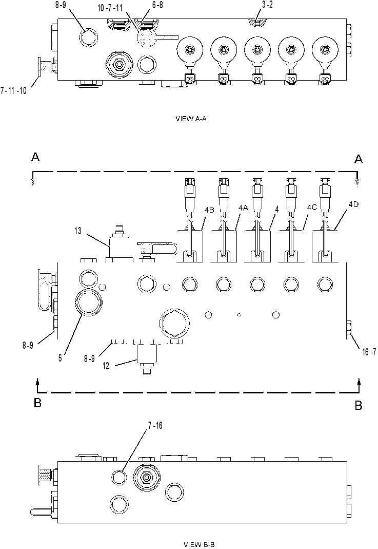 MANIFOLD GP-PILOT 1864831 CAT