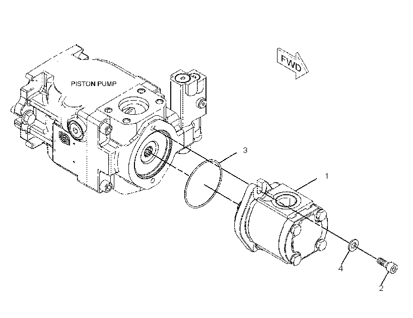 PUMP & MTG GP-GEAR 2185825 CAT