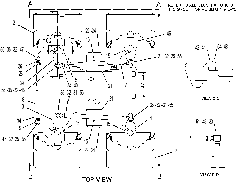 BOGIE GP-FRONT 1664082 CAT