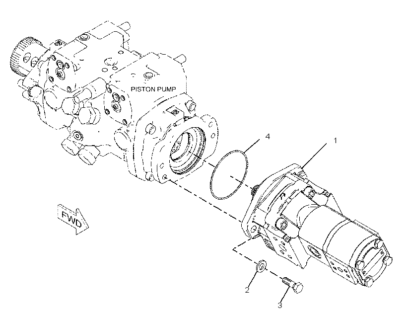 PUMP & MTG GP-WORK TOOL 2186079 CAT