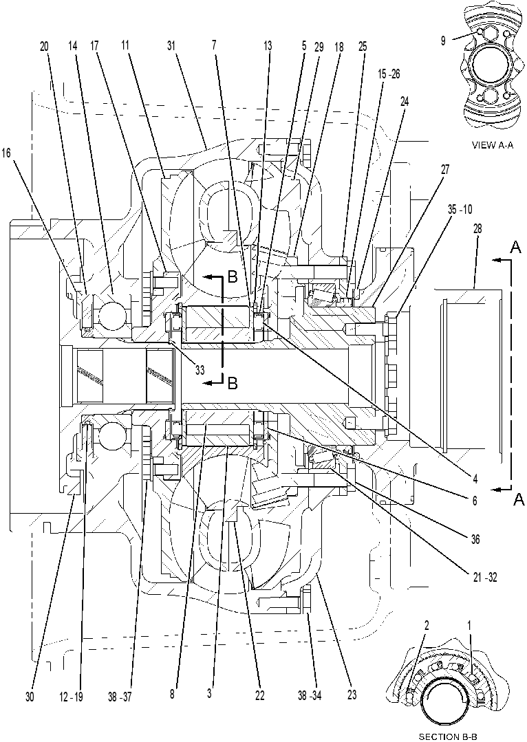 Гидротрансформатор 2075298 CAT