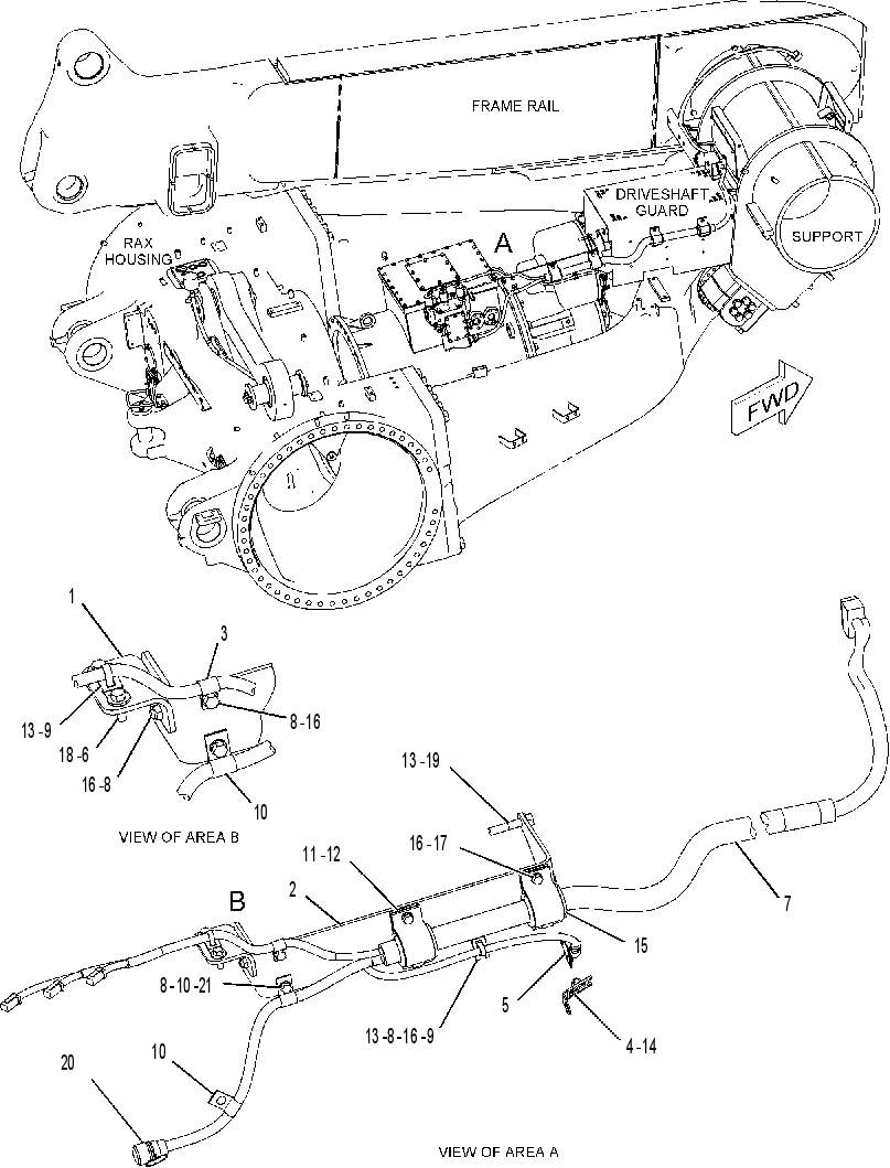 WIRING GP-TRANSMISSION CONTROL 2242099 CAT