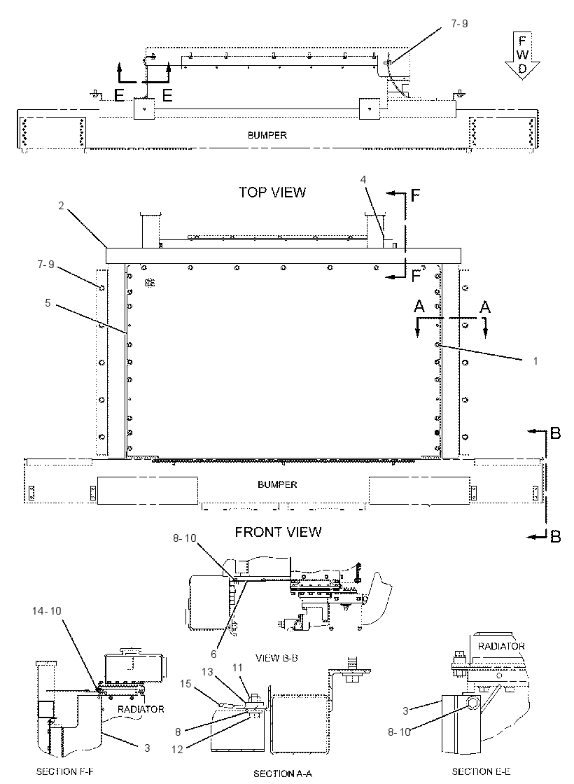 COWLING GP 2210128 CAT