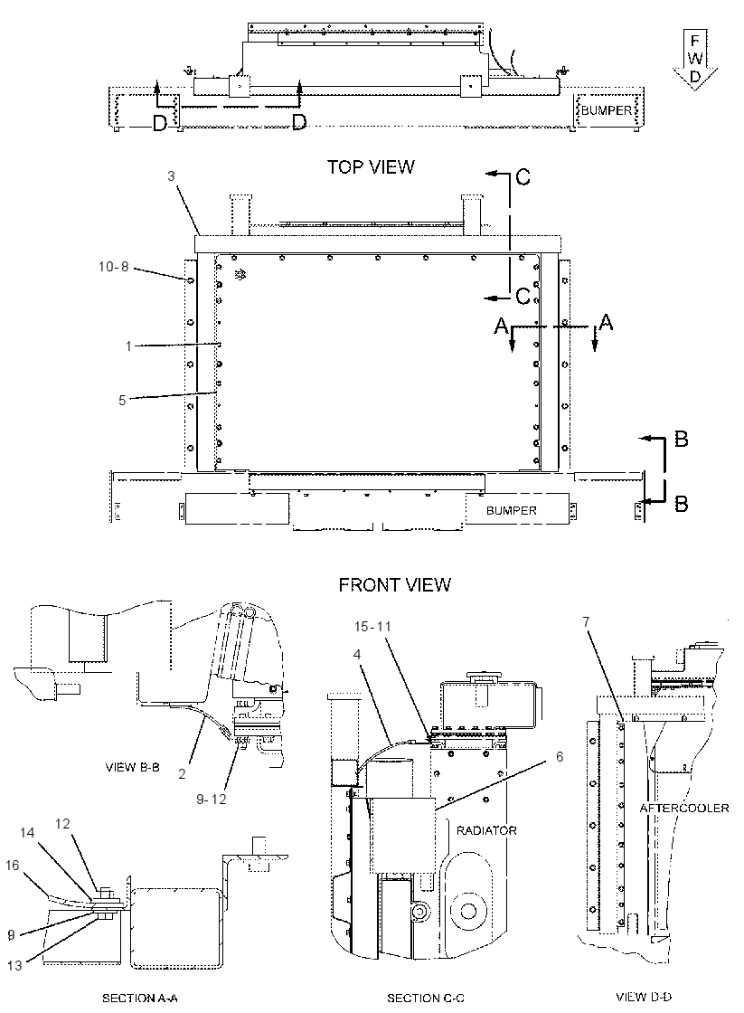 COWLING GP 2235878 CAT