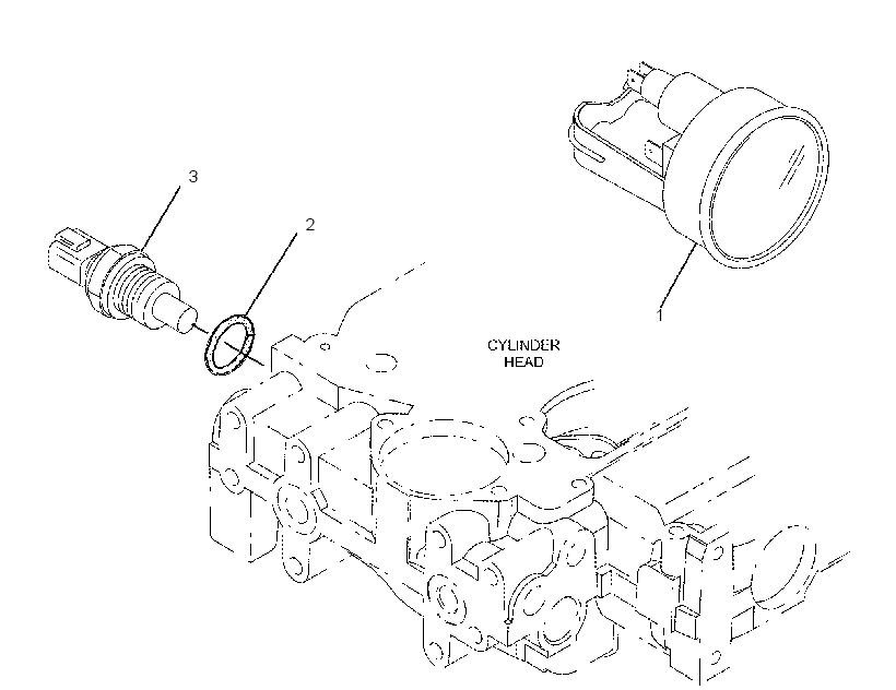 SENDER GP-TEMPERATURE 2369970 CAT