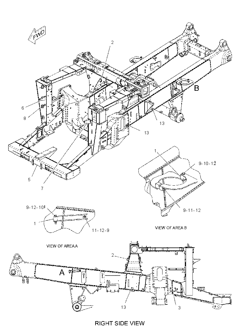 FRAME AS 2107934 CAT