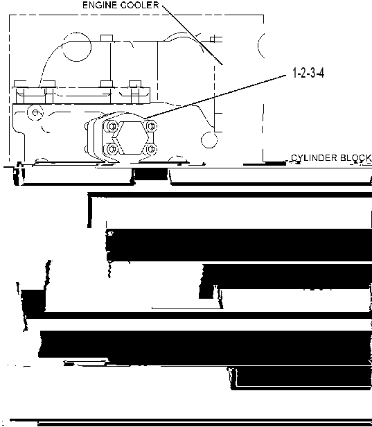 FLANGE GP-OIL COOLER 2344410 CAT