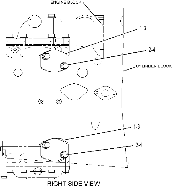 Крышка блока цилиндров 2344409 CAT