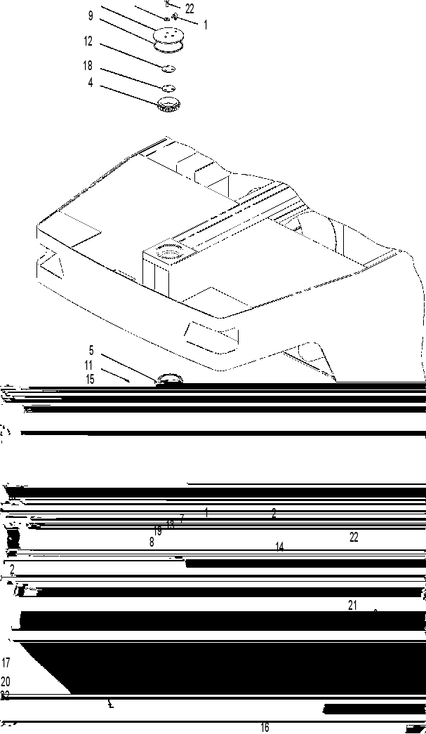 BAR GP-OSCILLATING & STEERING 1312319 CAT