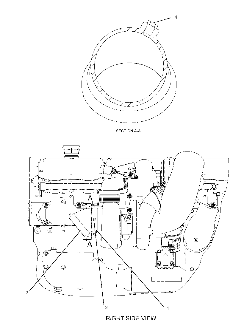 ADAPTER GP-EXHAUST DIFFUSER 2319479 CAT