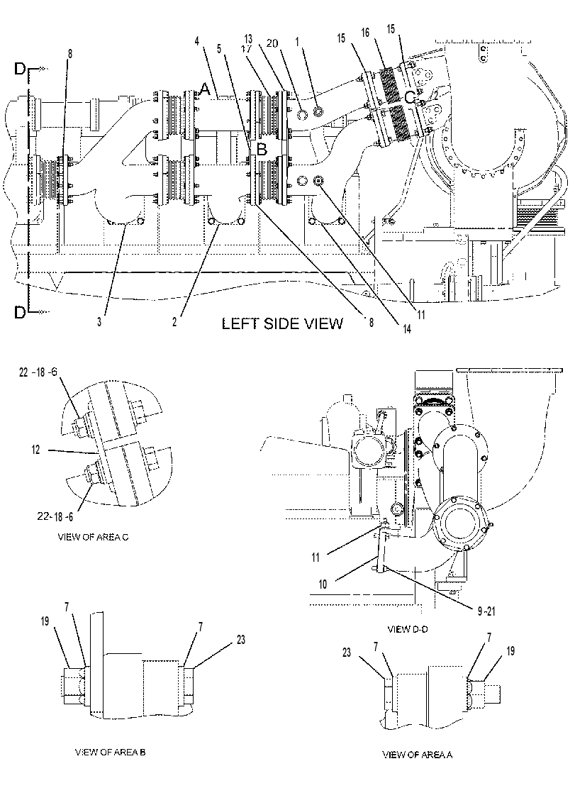 EXHAUST GP-FLEXIBLE 1993762 CAT